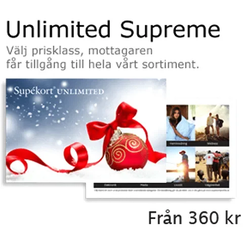 Presentkort – valfritt belopp